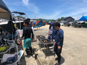 アイテック社員一同マリンスポーツ大会