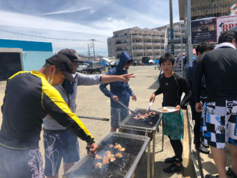 アイテック社員一同マリンスポーツ大会