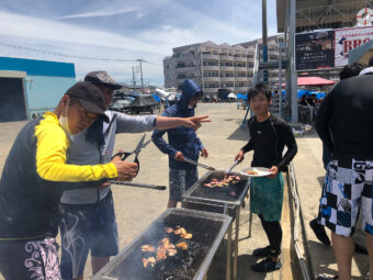 アイテック社員一同マリンスポーツ大会