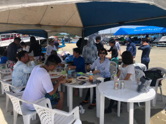 アイテック社員一同マリンスポーツ大会