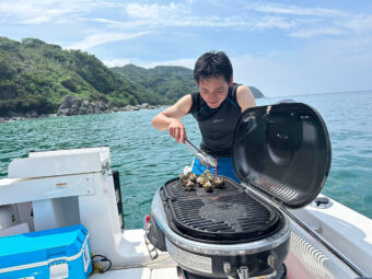 釣り＆海水浴＆船上BBQ