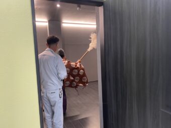 11月5日　新倉庫竣工式